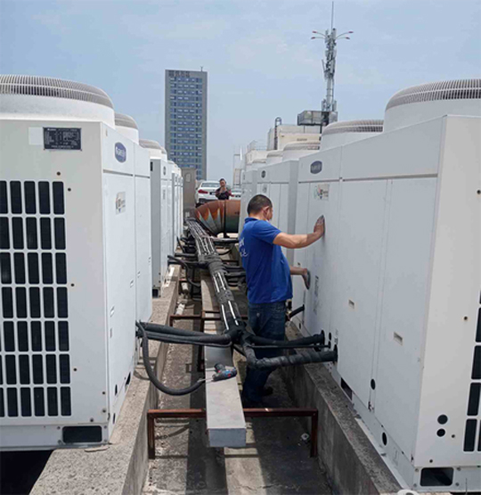 垫江中央空调制热和不制冷系统维修方法